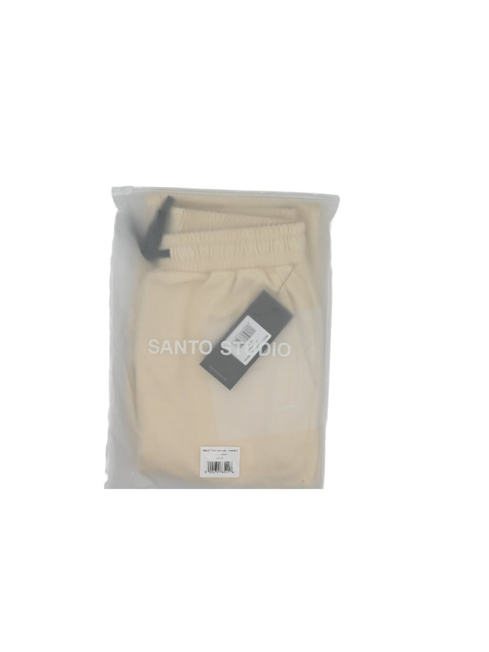 Santo Studio Tempo Comfort Pant in Cream
